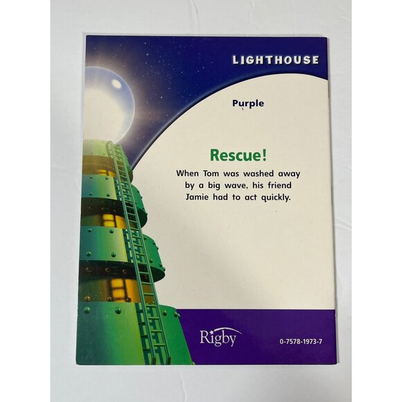 Rescue Leveled Reader Book Kids Guided Reading Grade K 1 Rigby Homeschool School - Picture 2 of 2